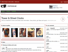 Tablet Screenshot of etattoos.biz